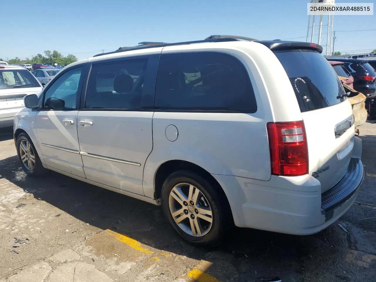 2010 Dodge Grand Caravan Crew VIN: 2D4RN6DX8AR488515 Lot: 56948384