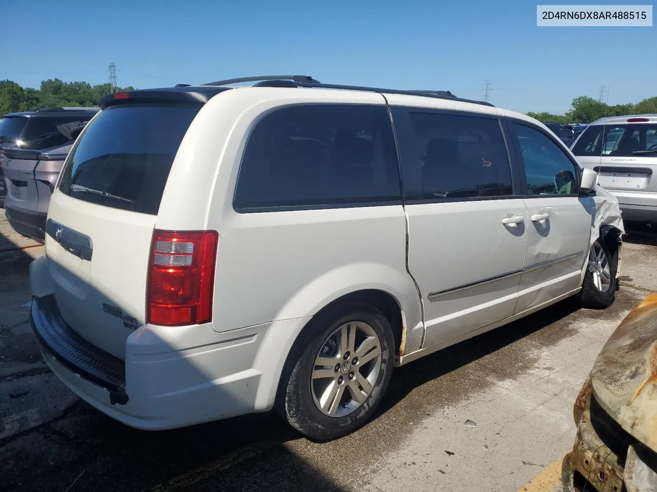 2010 Dodge Grand Caravan Crew VIN: 2D4RN6DX8AR488515 Lot: 56948384