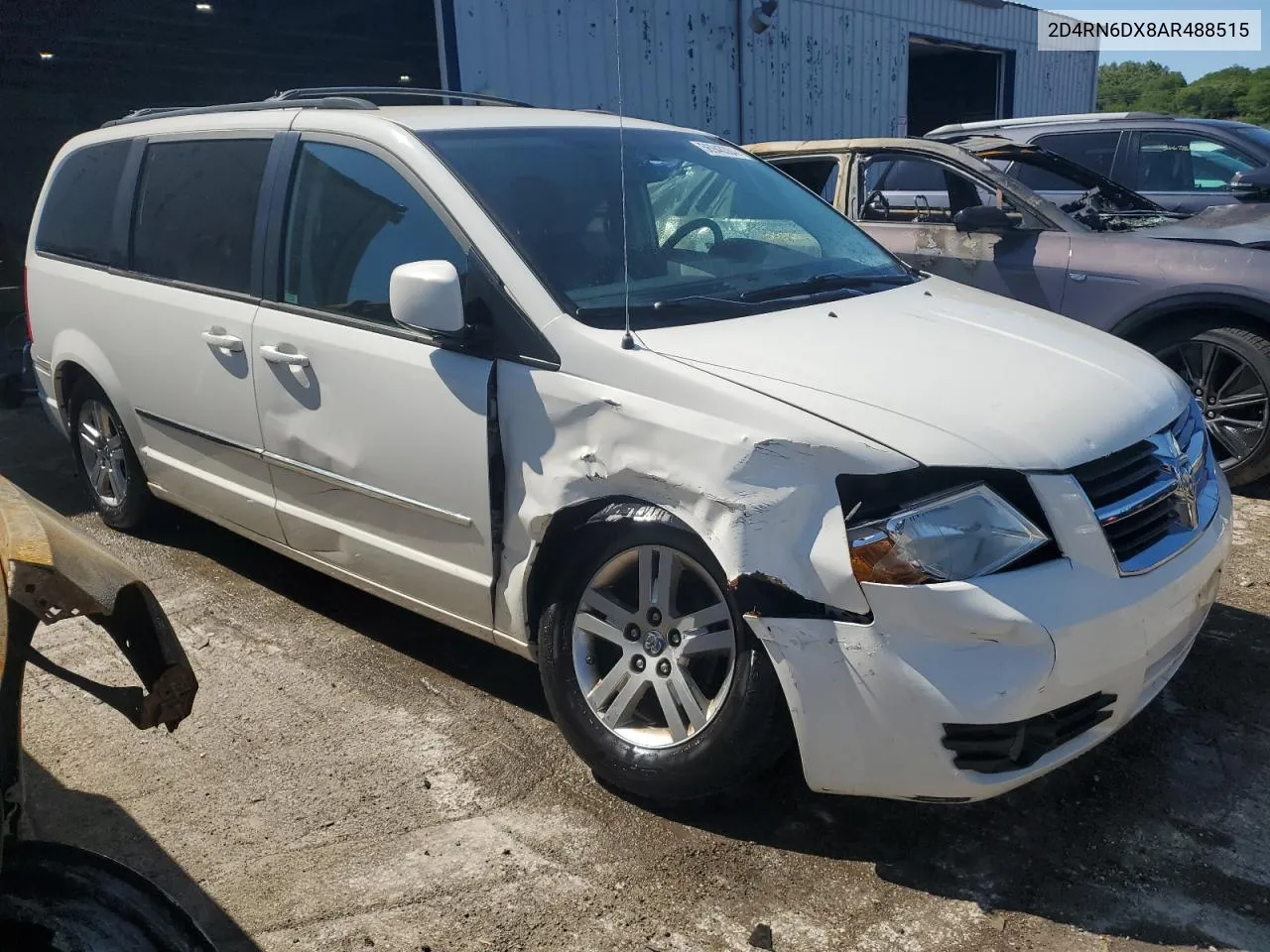 2010 Dodge Grand Caravan Crew VIN: 2D4RN6DX8AR488515 Lot: 56948384