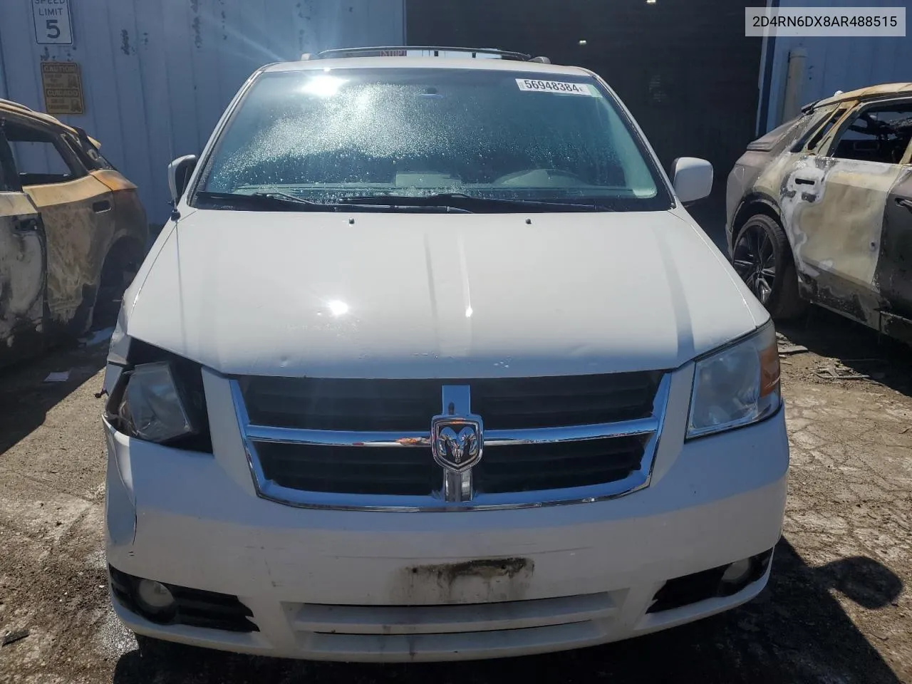 2010 Dodge Grand Caravan Crew VIN: 2D4RN6DX8AR488515 Lot: 56948384