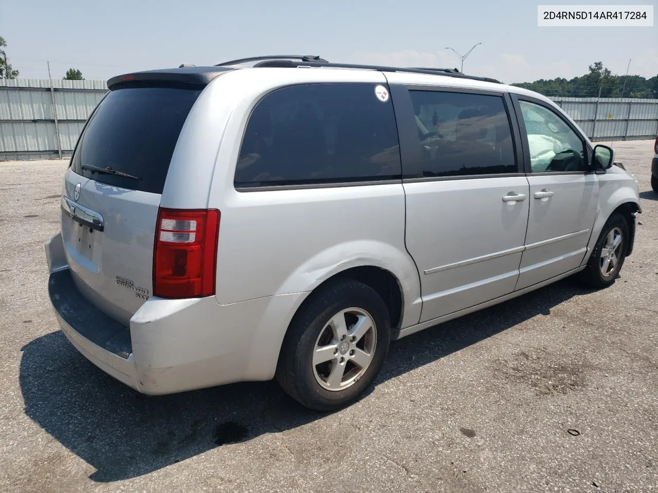 2010 Dodge Grand Caravan Sxt VIN: 2D4RN5D14AR417284 Lot: 62484214