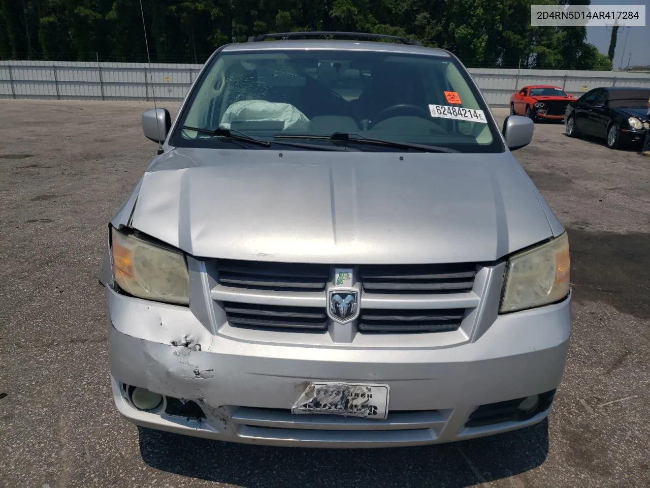 2010 Dodge Grand Caravan Sxt VIN: 2D4RN5D14AR417284 Lot: 62484214