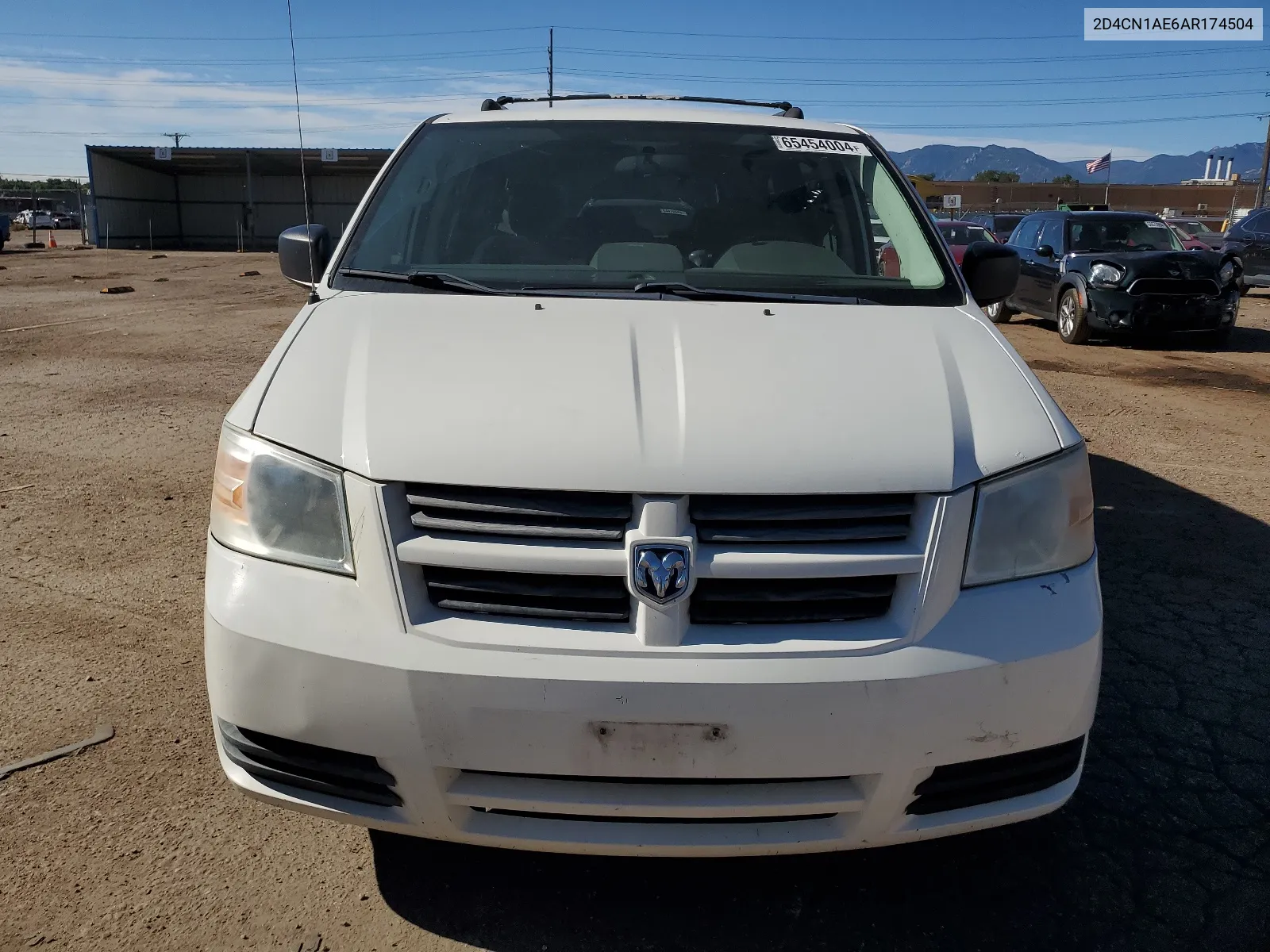 2010 Dodge Grand Caravan C/V VIN: 2D4CN1AE6AR174504 Lot: 65454004