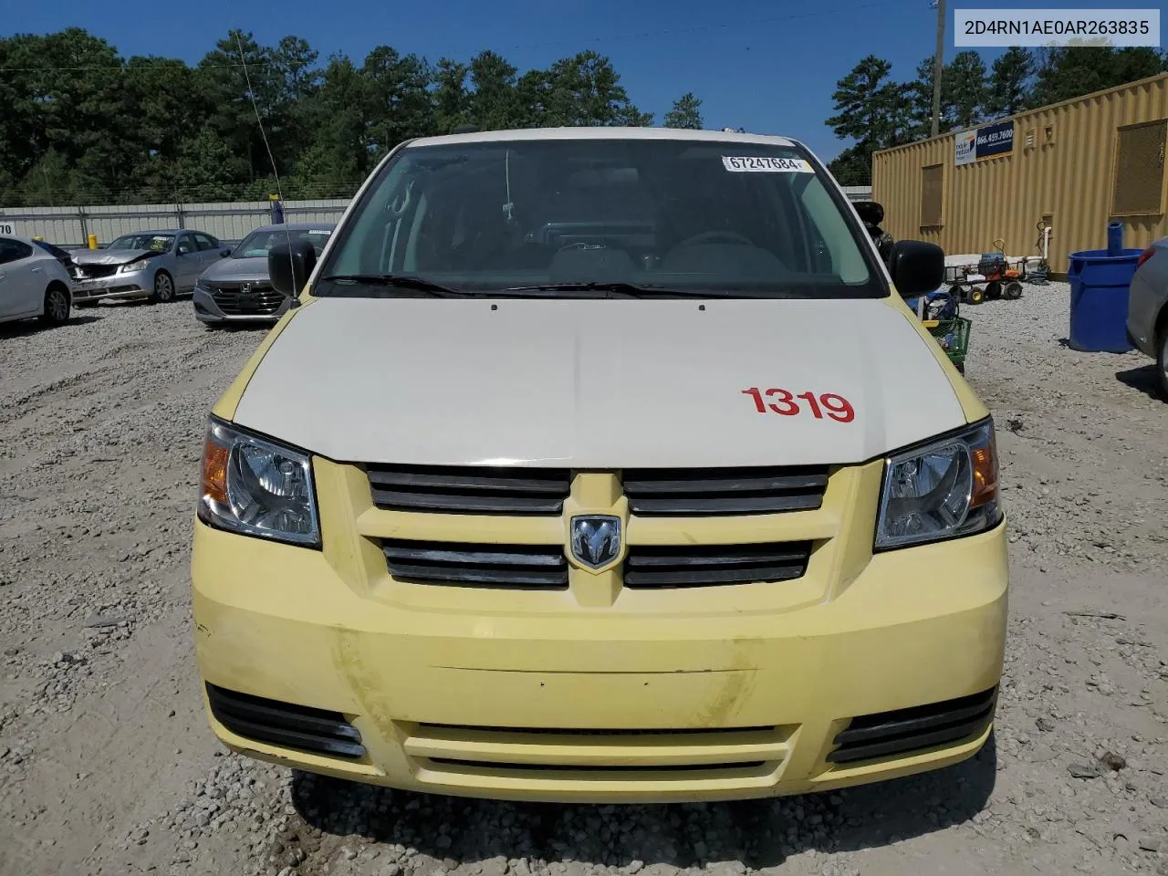 2D4RN1AE0AR263835 2010 Dodge Grand Caravan C/V