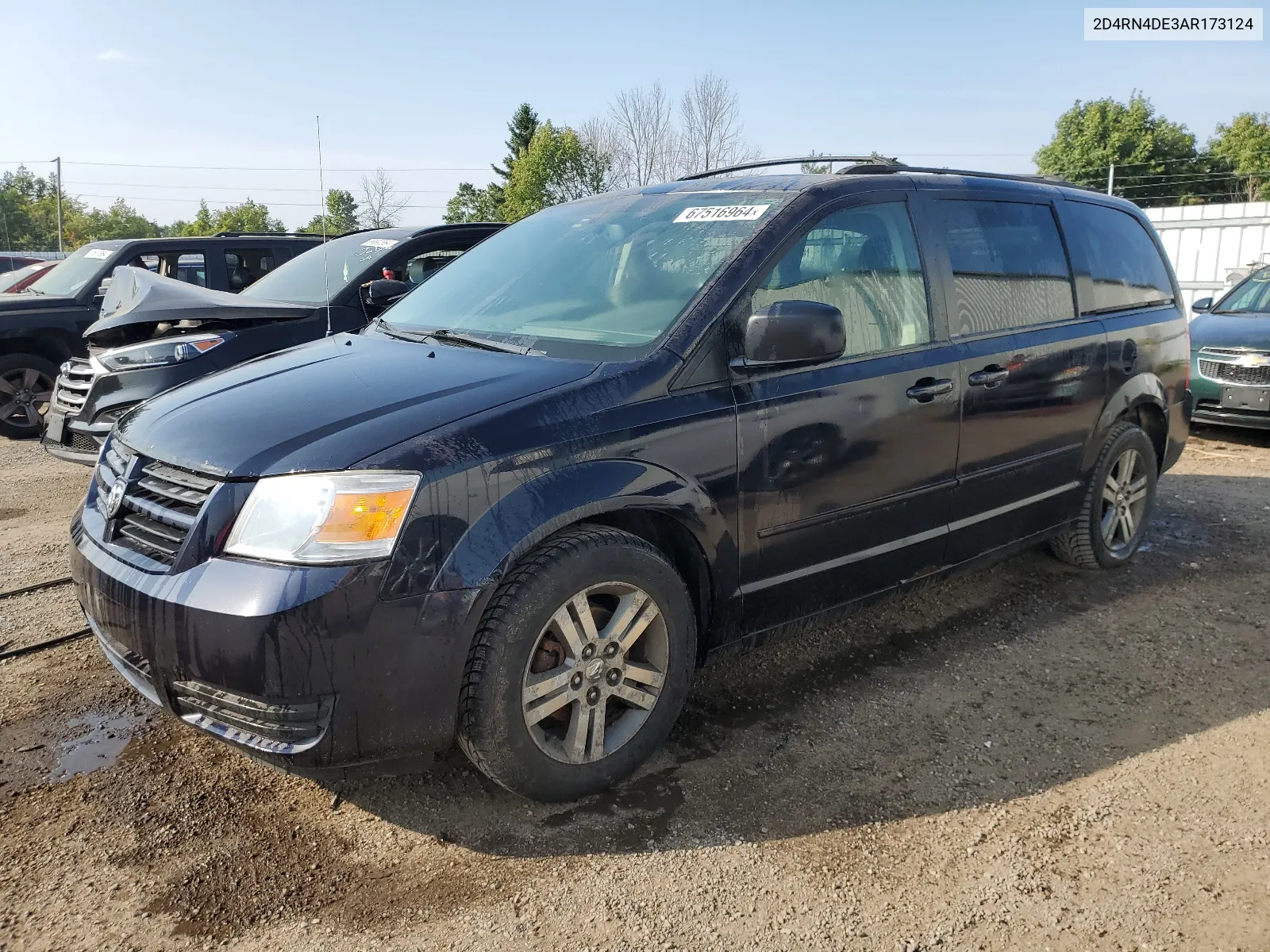 2D4RN4DE3AR173124 2010 Dodge Grand Caravan Se