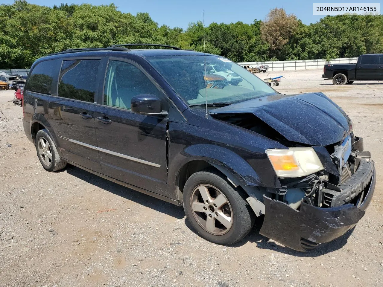 2010 Dodge Grand Caravan Sxt VIN: 2D4RN5D17AR146155 Lot: 67882354