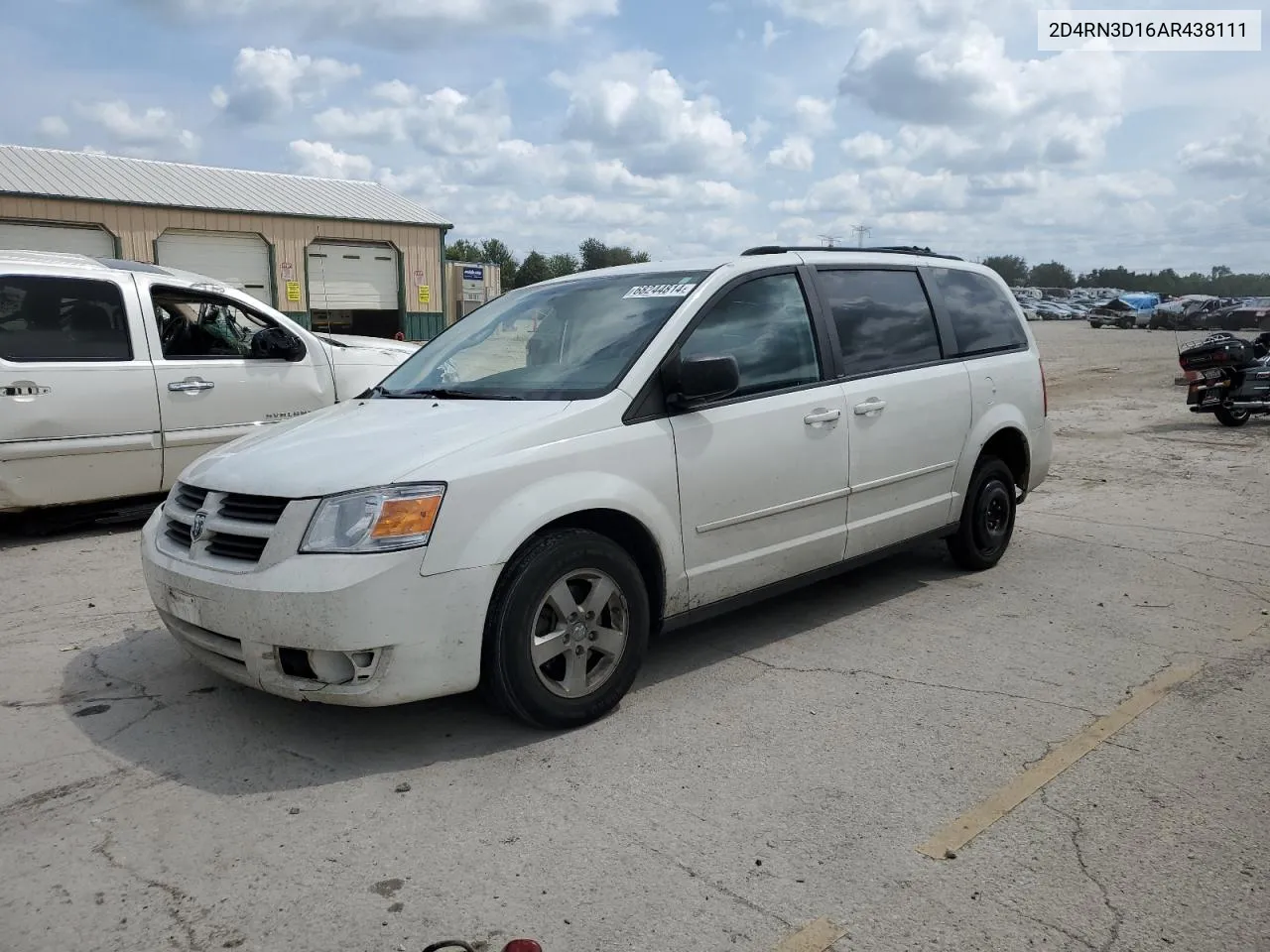 2010 Dodge Grand Caravan Hero VIN: 2D4RN3D16AR438111 Lot: 68244814