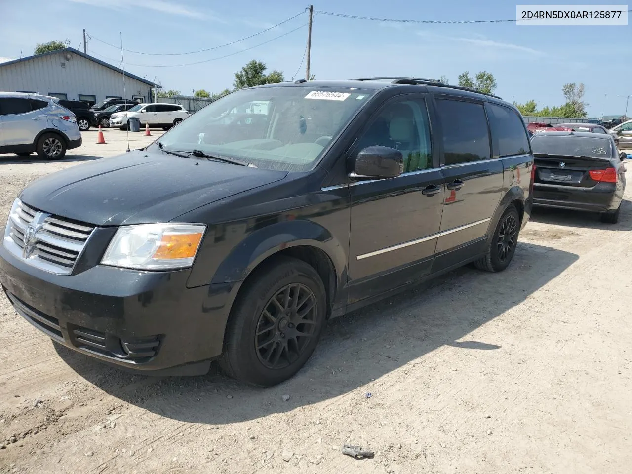 2010 Dodge Grand Caravan Sxt VIN: 2D4RN5DX0AR125877 Lot: 68576544