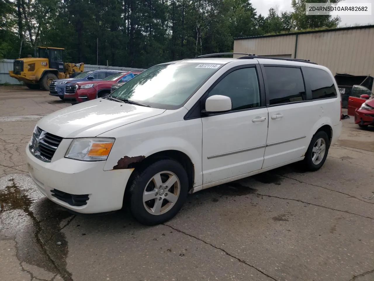 2010 Dodge Grand Caravan Sxt VIN: 2D4RN5D10AR482682 Lot: 68721114