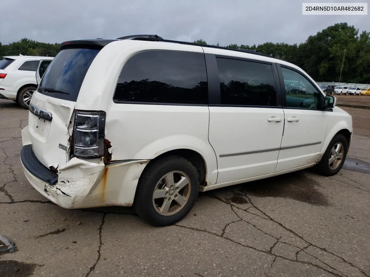 2010 Dodge Grand Caravan Sxt VIN: 2D4RN5D10AR482682 Lot: 68721114