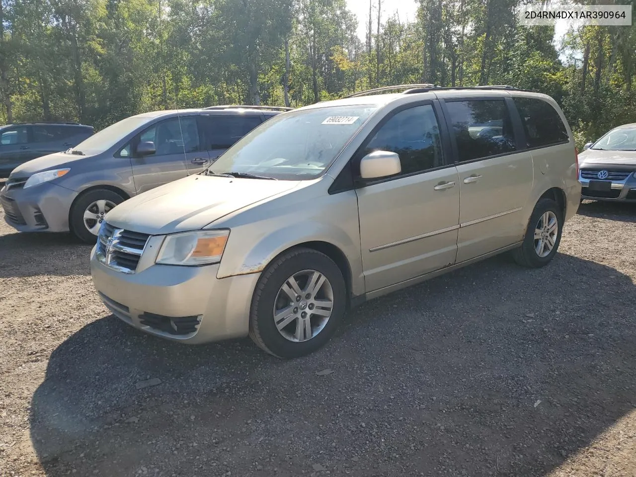 2D4RN4DX1AR390964 2010 Dodge Grand Caravan Se