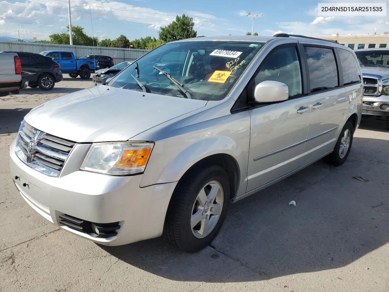 2D4RN5D15AR251535 2010 Dodge Grand Caravan Sxt