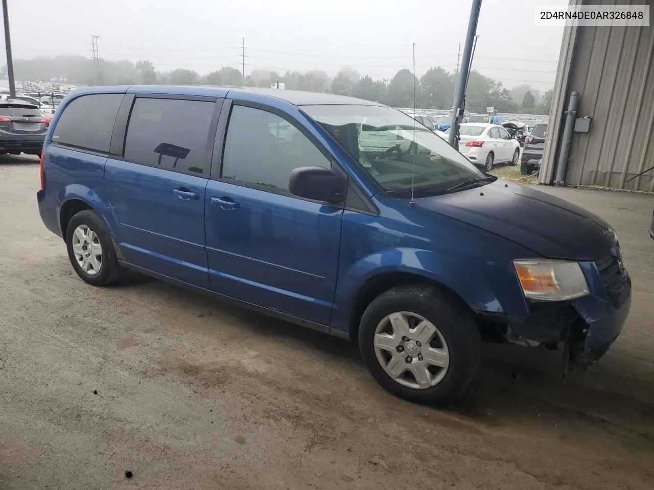 2010 Dodge Grand Caravan Se VIN: 2D4RN4DE0AR326848 Lot: 69124604