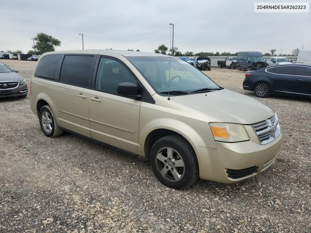 2010 Dodge Grand Caravan Se VIN: 2D4RN4DE5AR262323 Lot: 69198654