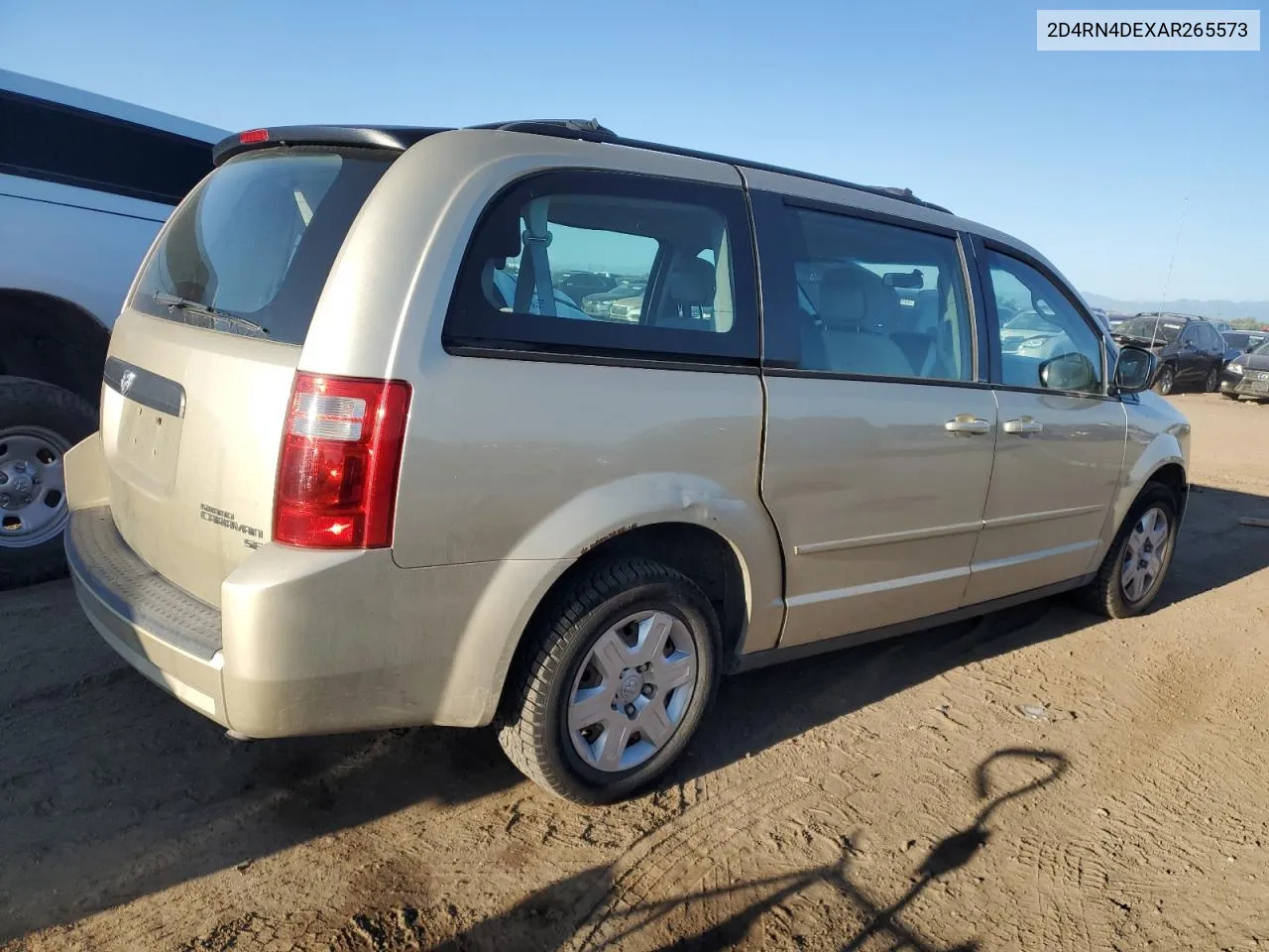 2010 Dodge Grand Caravan Se VIN: 2D4RN4DEXAR265573 Lot: 69330414