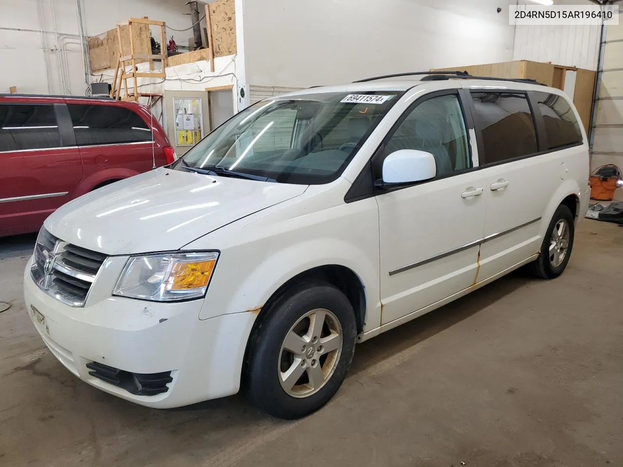 2010 Dodge Grand Caravan Sxt VIN: 2D4RN5D15AR196410 Lot: 69411574