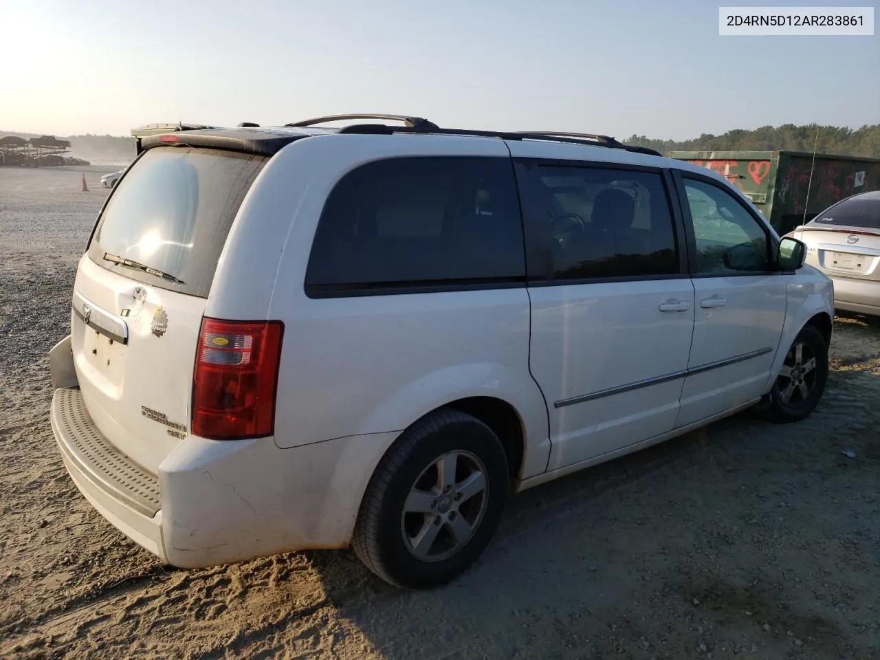 2010 Dodge Grand Caravan Sxt VIN: 2D4RN5D12AR283861 Lot: 69636094