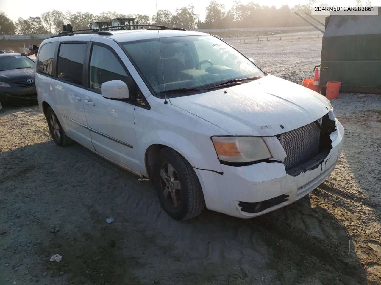 2010 Dodge Grand Caravan Sxt VIN: 2D4RN5D12AR283861 Lot: 69636094