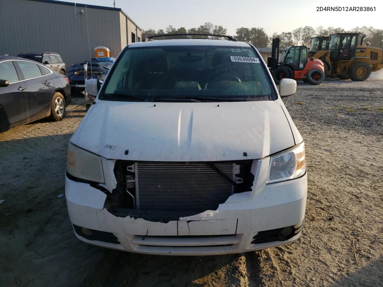 2010 Dodge Grand Caravan Sxt VIN: 2D4RN5D12AR283861 Lot: 69636094