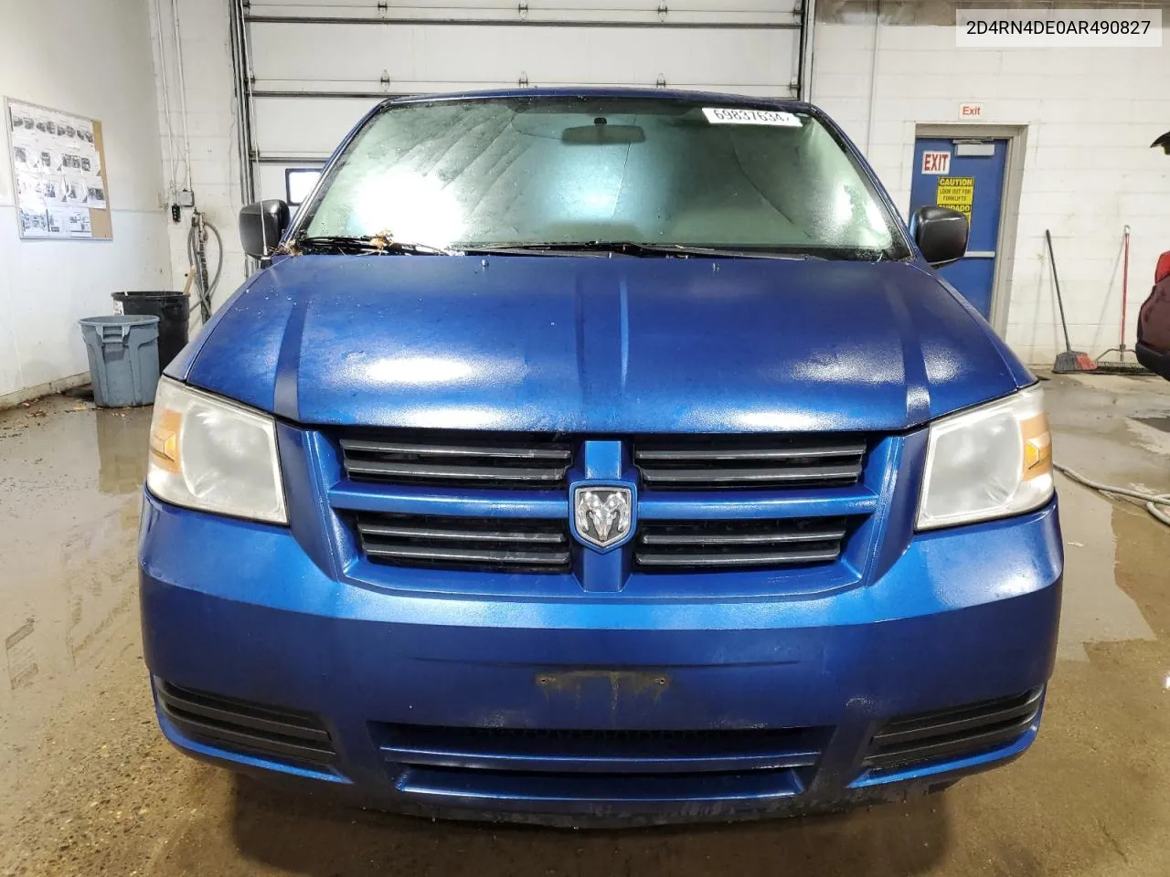 2010 Dodge Grand Caravan Se VIN: 2D4RN4DE0AR490827 Lot: 69837634