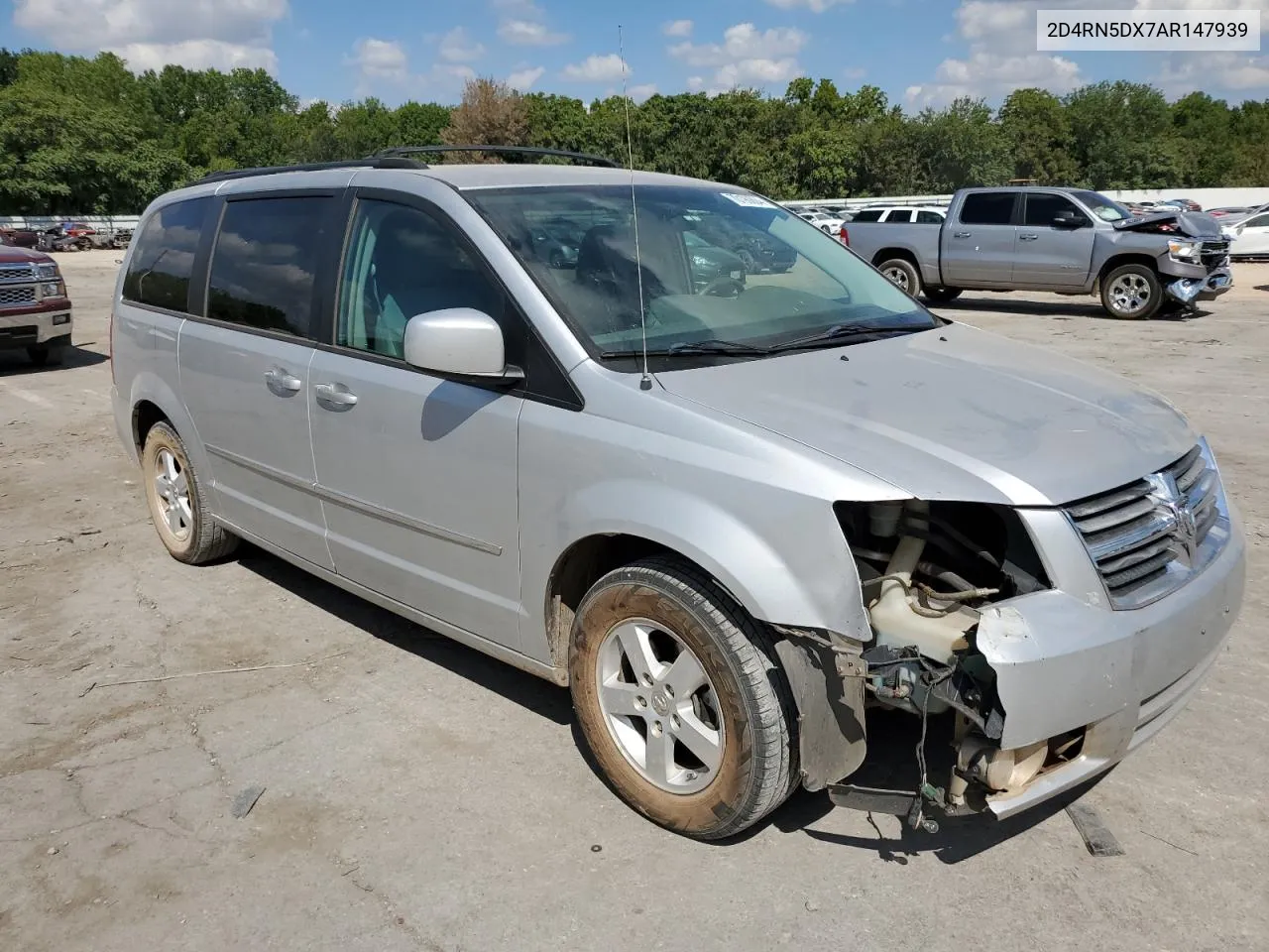 2010 Dodge Grand Caravan Sxt VIN: 2D4RN5DX7AR147939 Lot: 70190864