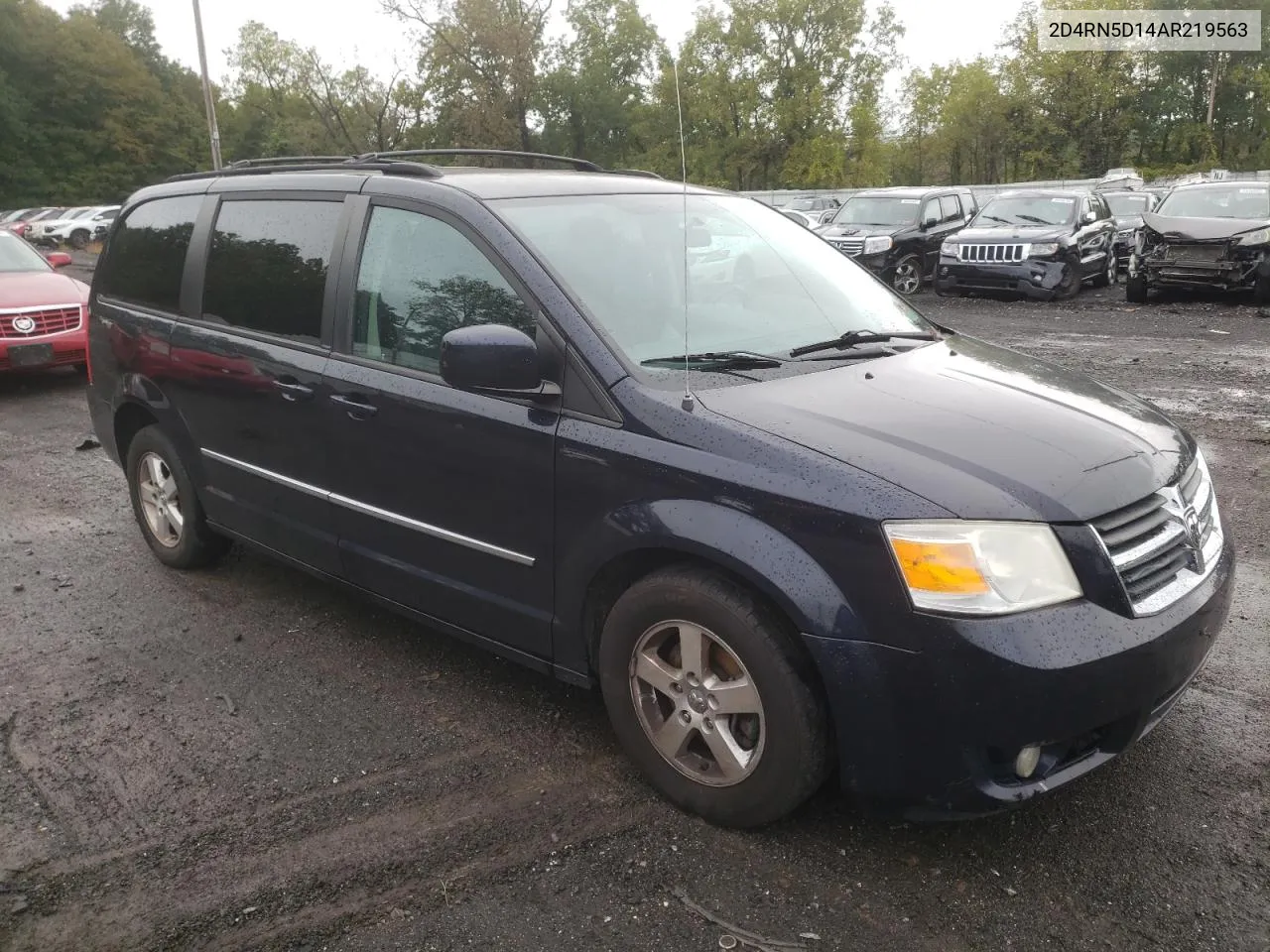 2010 Dodge Grand Caravan Sxt VIN: 2D4RN5D14AR219563 Lot: 70194653