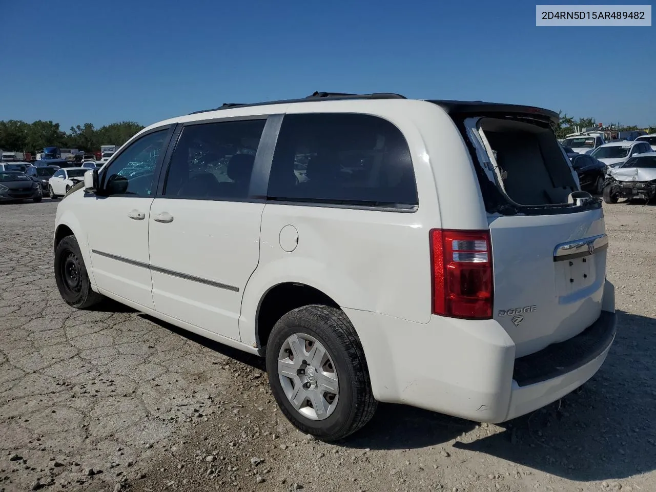 2010 Dodge Grand Caravan Sxt VIN: 2D4RN5D15AR489482 Lot: 70409144