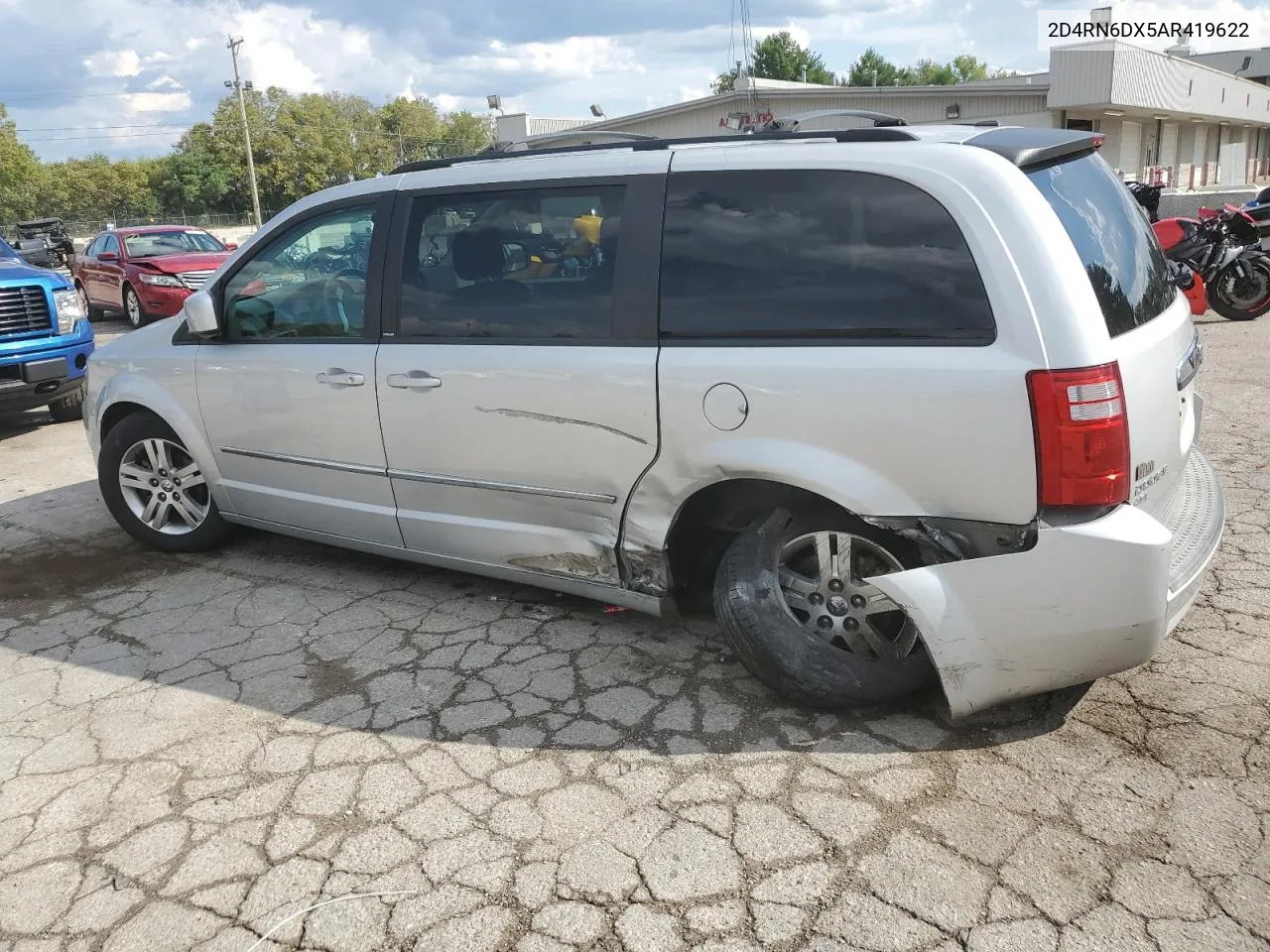 2010 Dodge Grand Caravan Crew VIN: 2D4RN6DX5AR419622 Lot: 70496374