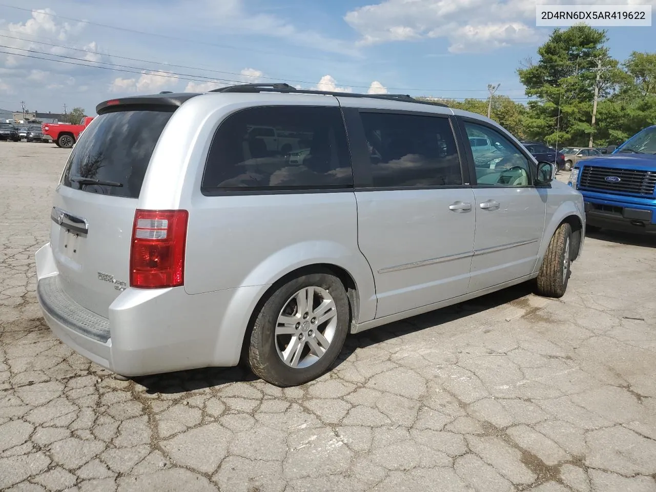 2010 Dodge Grand Caravan Crew VIN: 2D4RN6DX5AR419622 Lot: 70496374