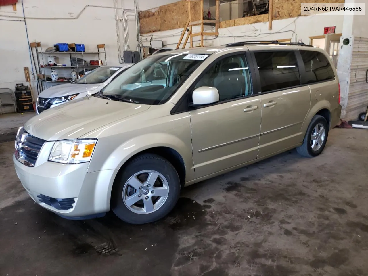 2010 Dodge Grand Caravan Sxt VIN: 2D4RN5D19AR446585 Lot: 70825114