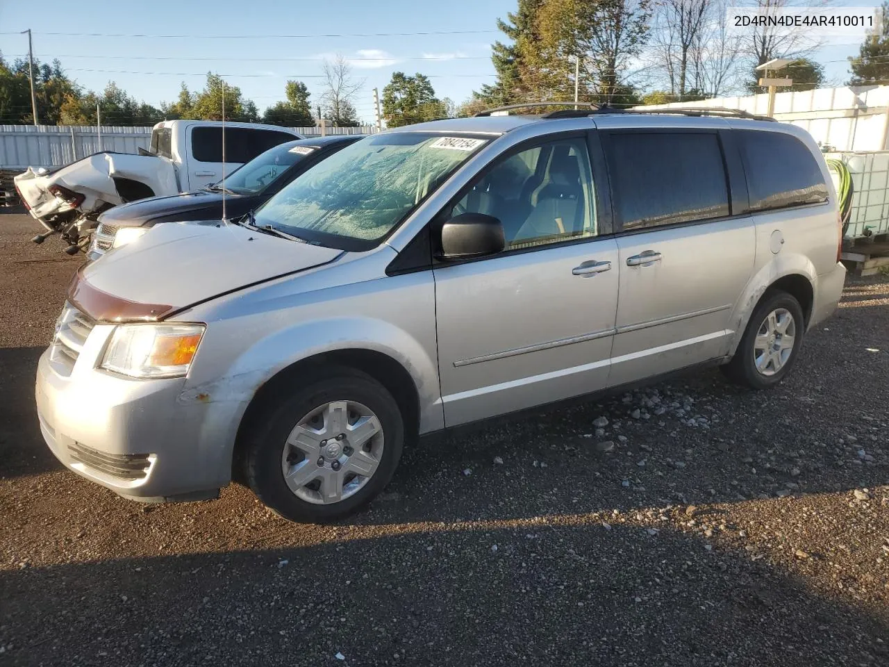 2010 Dodge Grand Caravan Se VIN: 2D4RN4DE4AR410011 Lot: 70842154