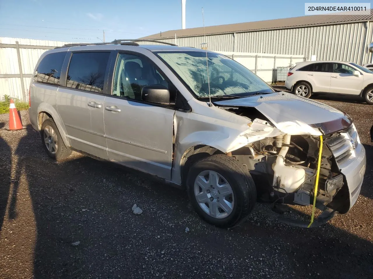 2010 Dodge Grand Caravan Se VIN: 2D4RN4DE4AR410011 Lot: 70842154