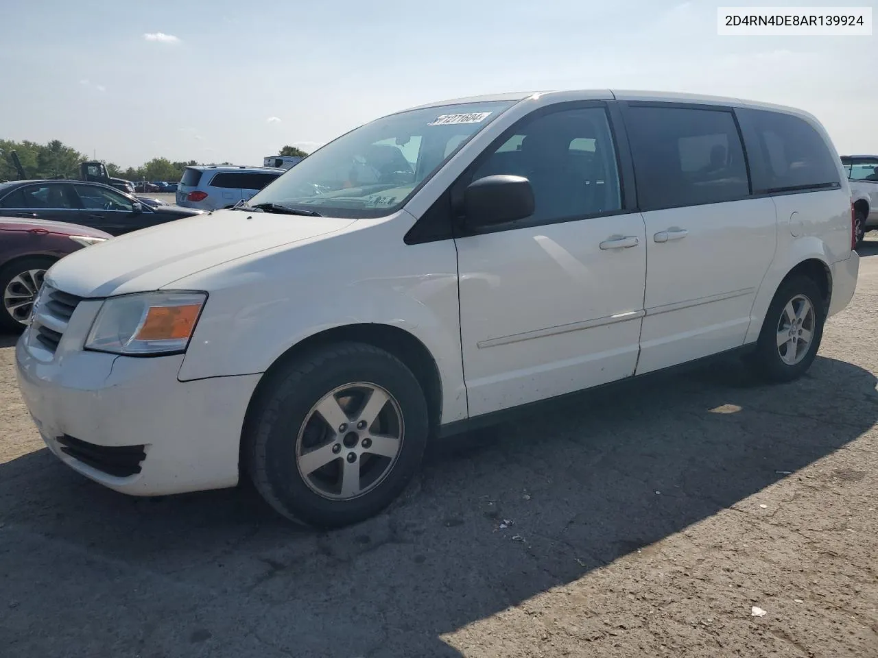 2010 Dodge Grand Caravan Se VIN: 2D4RN4DE8AR139924 Lot: 71271604