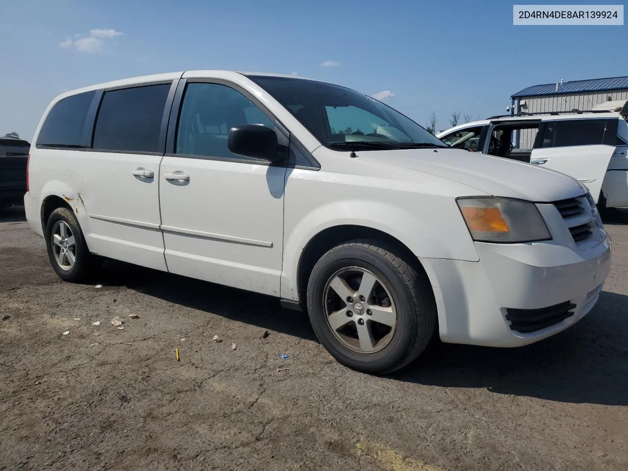 2010 Dodge Grand Caravan Se VIN: 2D4RN4DE8AR139924 Lot: 71271604