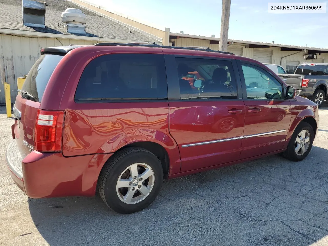 2D4RN5D1XAR360699 2010 Dodge Grand Caravan Sxt