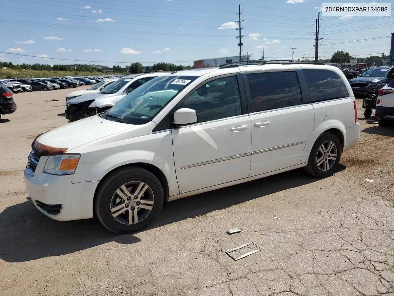 2D4RN5DX9AR134688 2010 Dodge Grand Caravan Sxt