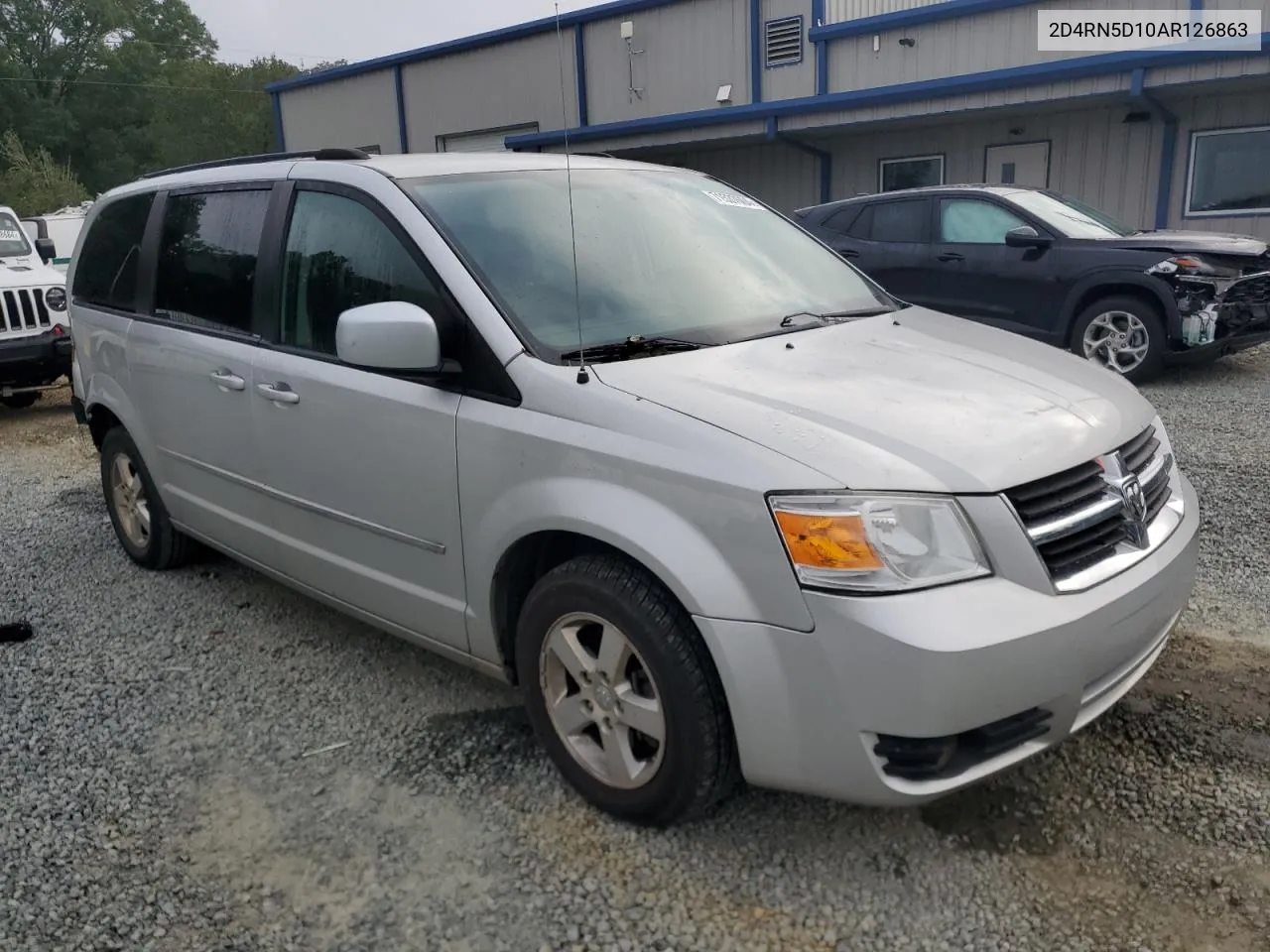 2010 Dodge Grand Caravan Sxt VIN: 2D4RN5D10AR126863 Lot: 71537604