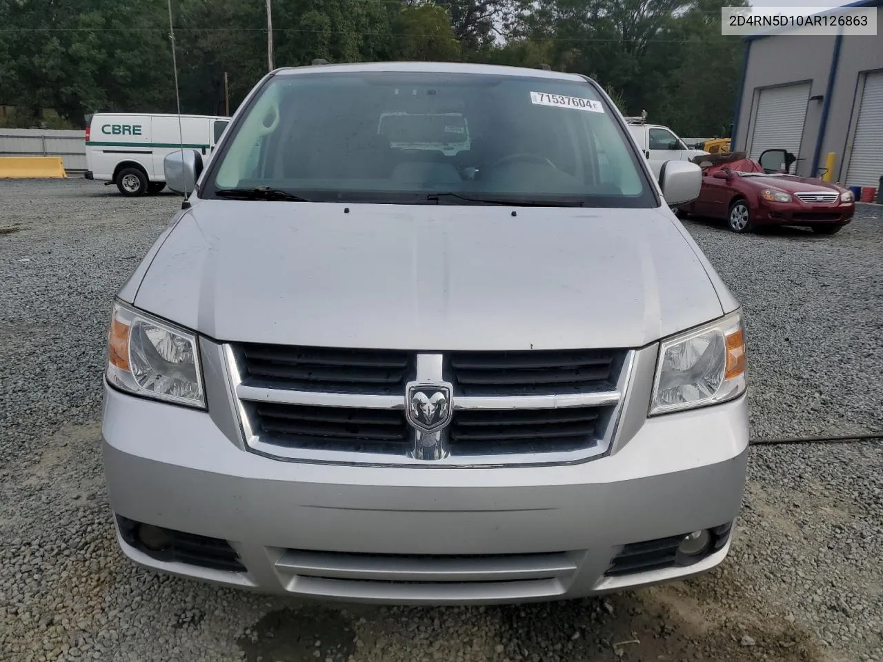 2010 Dodge Grand Caravan Sxt VIN: 2D4RN5D10AR126863 Lot: 71537604