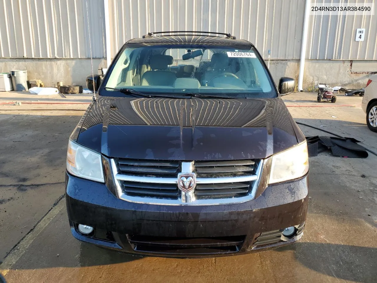 2010 Dodge Grand Caravan Hero VIN: 2D4RN3D13AR384590 Lot: 72006764