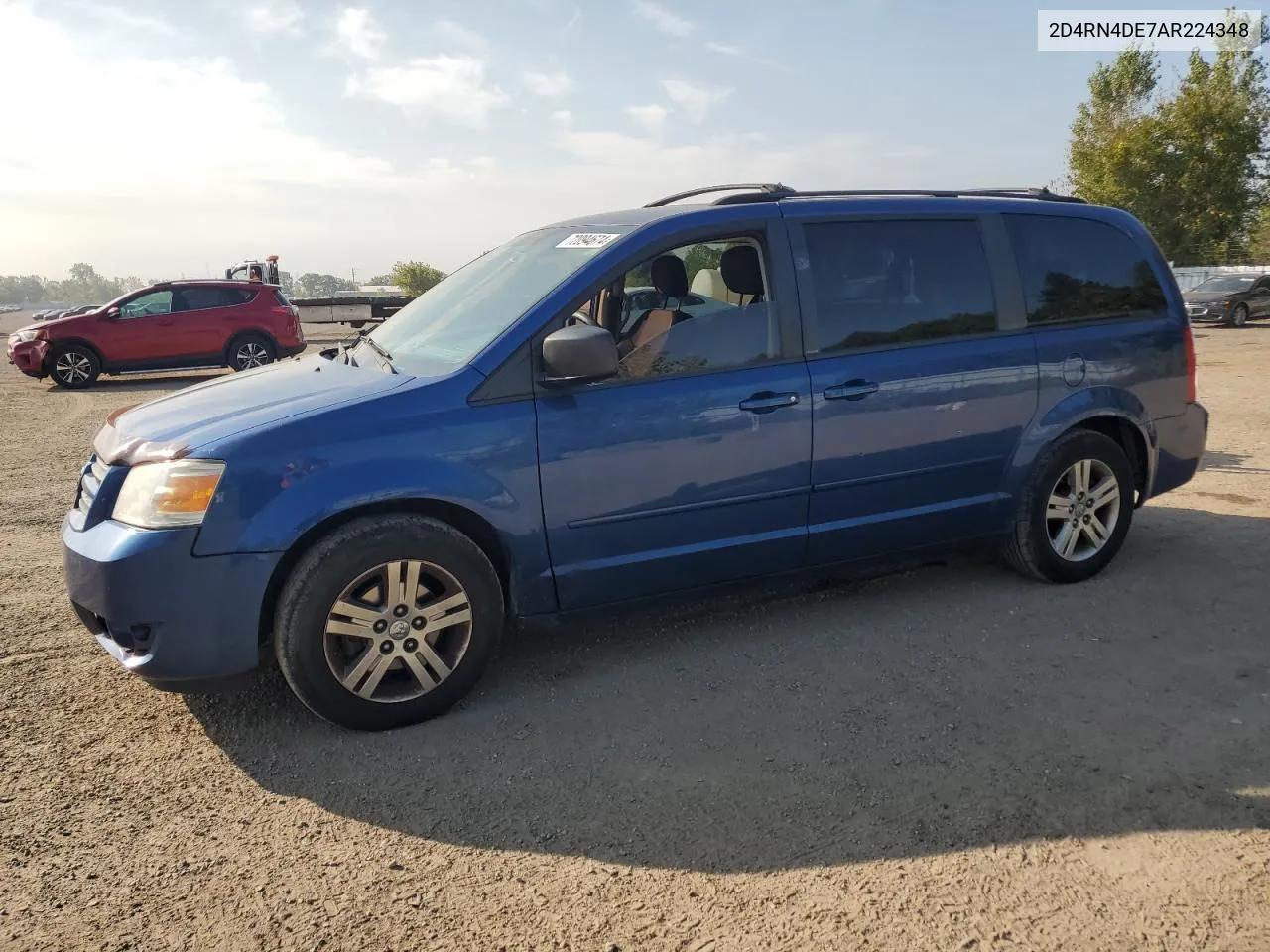 2010 Dodge Grand Caravan Se VIN: 2D4RN4DE7AR224348 Lot: 72094674