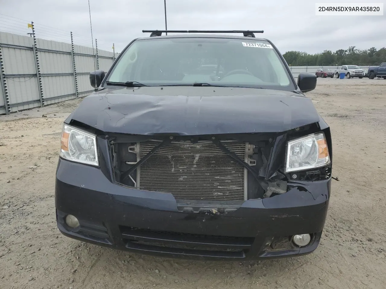 2010 Dodge Grand Caravan Sxt VIN: 2D4RN5DX9AR435820 Lot: 72371064