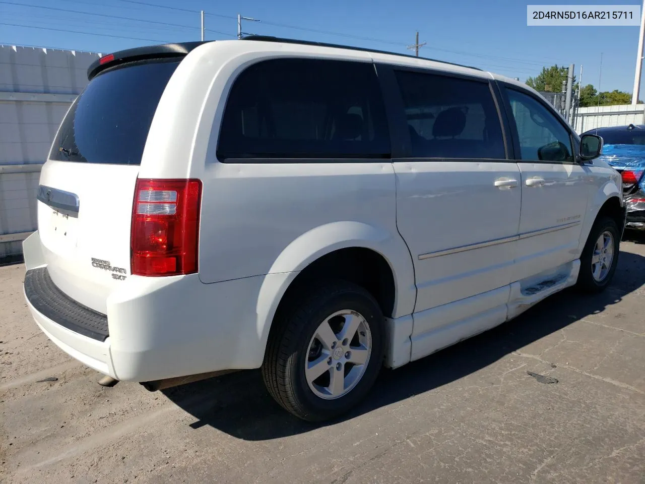 2010 Dodge Grand Caravan Sxt VIN: 2D4RN5D16AR215711 Lot: 72431914