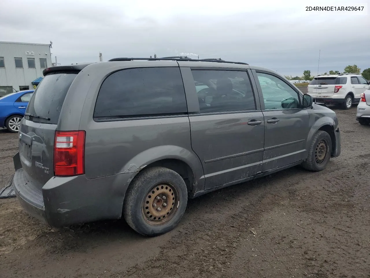 2010 Dodge Grand Caravan Se VIN: 2D4RN4DE1AR429647 Lot: 72599534