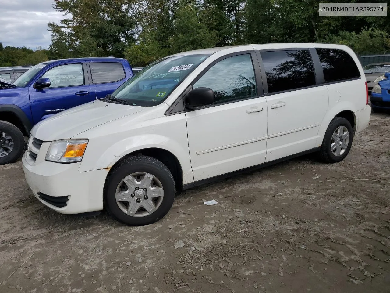 2010 Dodge Grand Caravan Se VIN: 2D4RN4DE1AR395774 Lot: 72800544