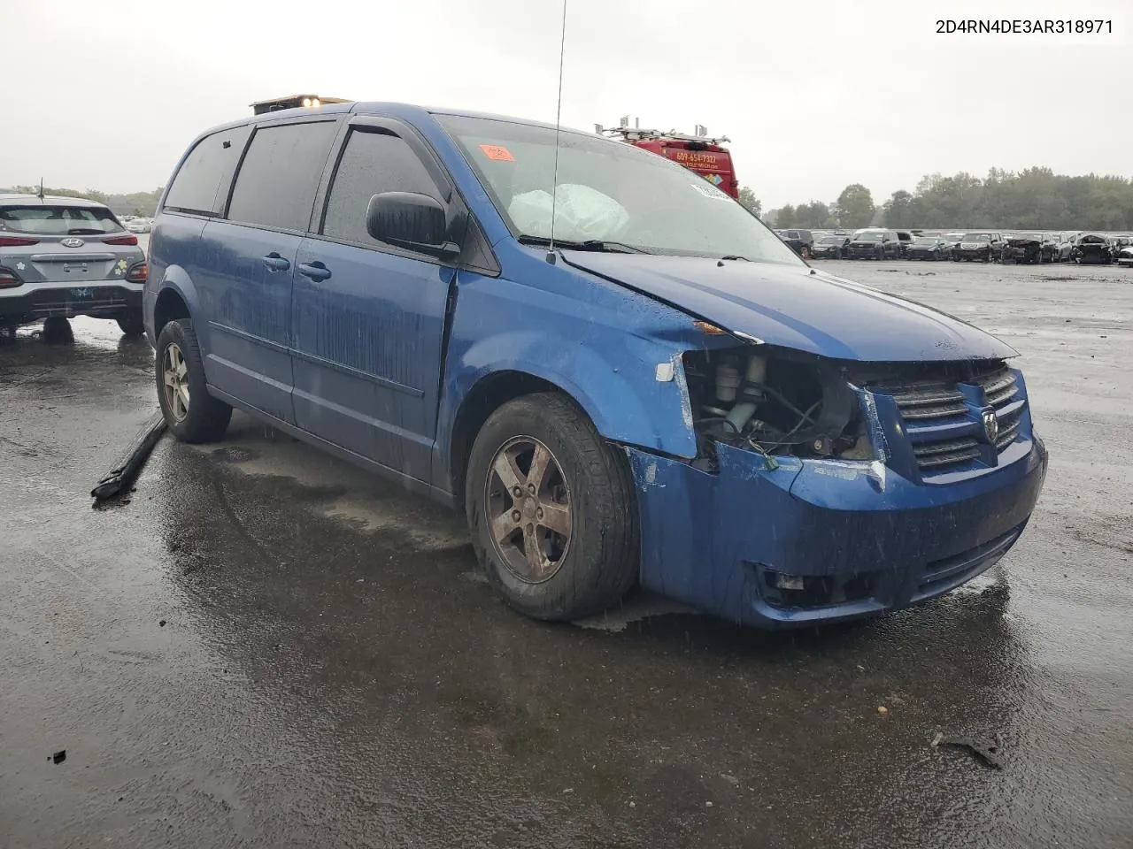 2010 Dodge Grand Caravan Se VIN: 2D4RN4DE3AR318971 Lot: 72834954