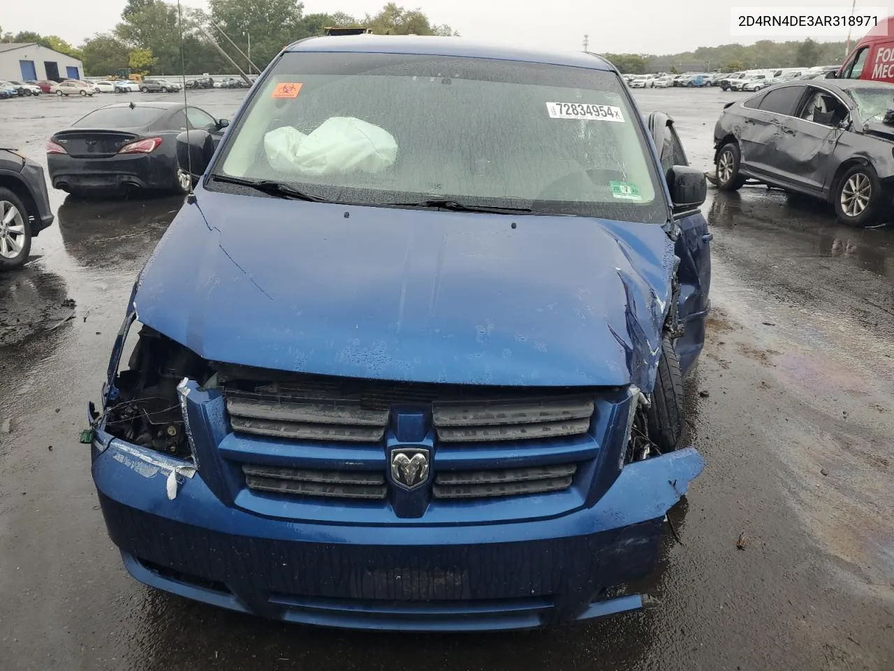 2D4RN4DE3AR318971 2010 Dodge Grand Caravan Se