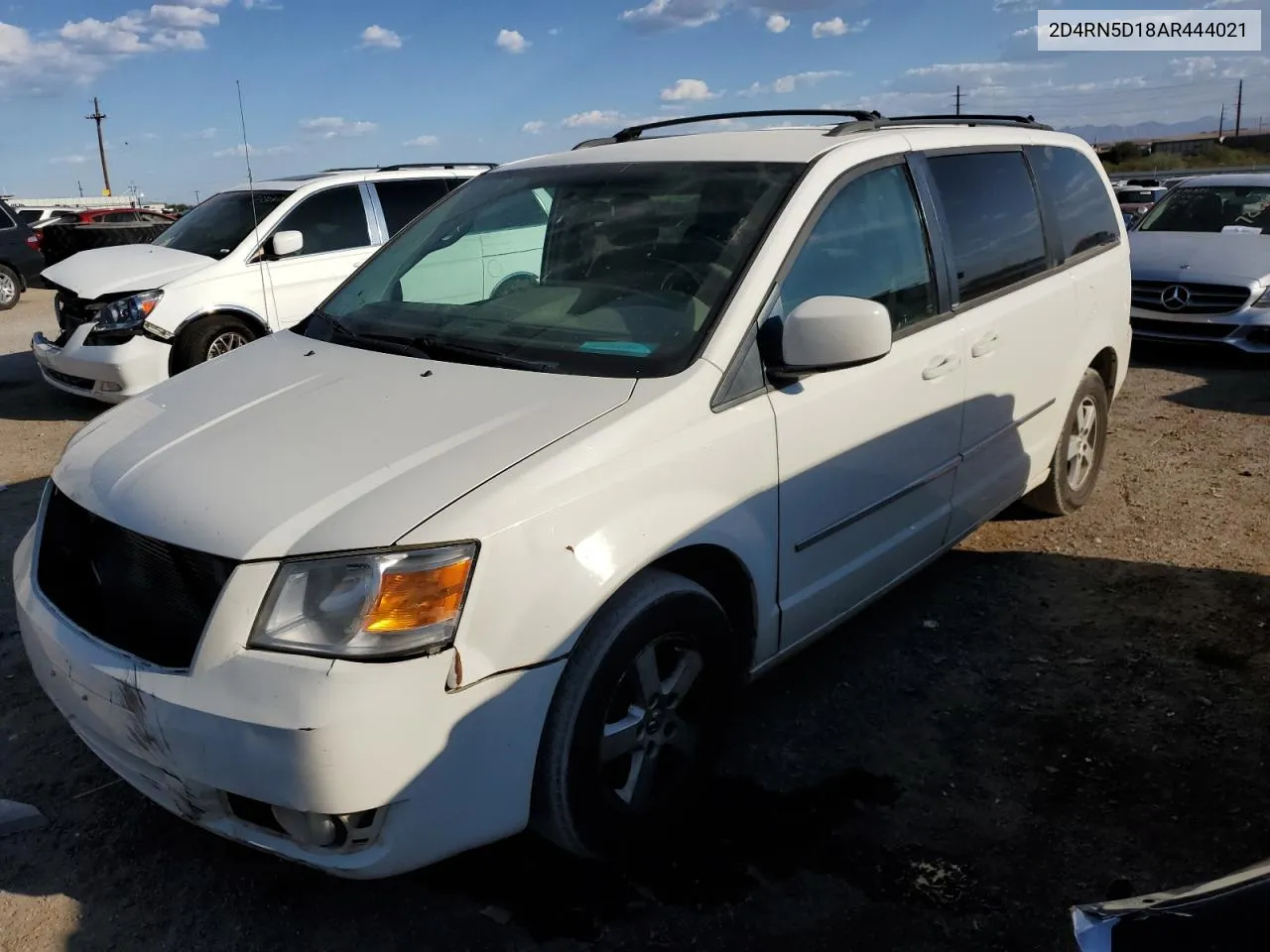 2010 Dodge Grand Caravan Sxt VIN: 2D4RN5D18AR444021 Lot: 73575084