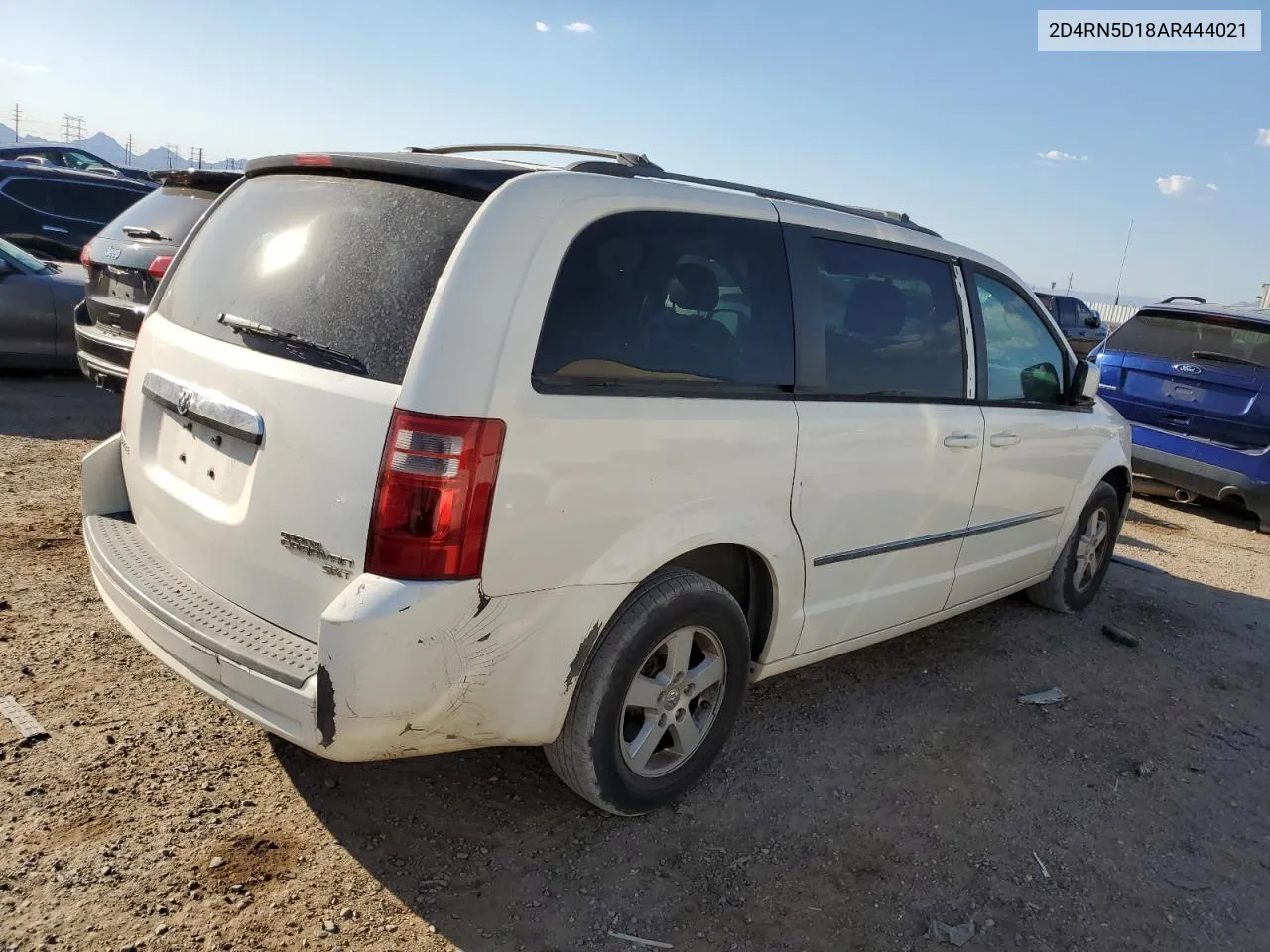 2010 Dodge Grand Caravan Sxt VIN: 2D4RN5D18AR444021 Lot: 73575084