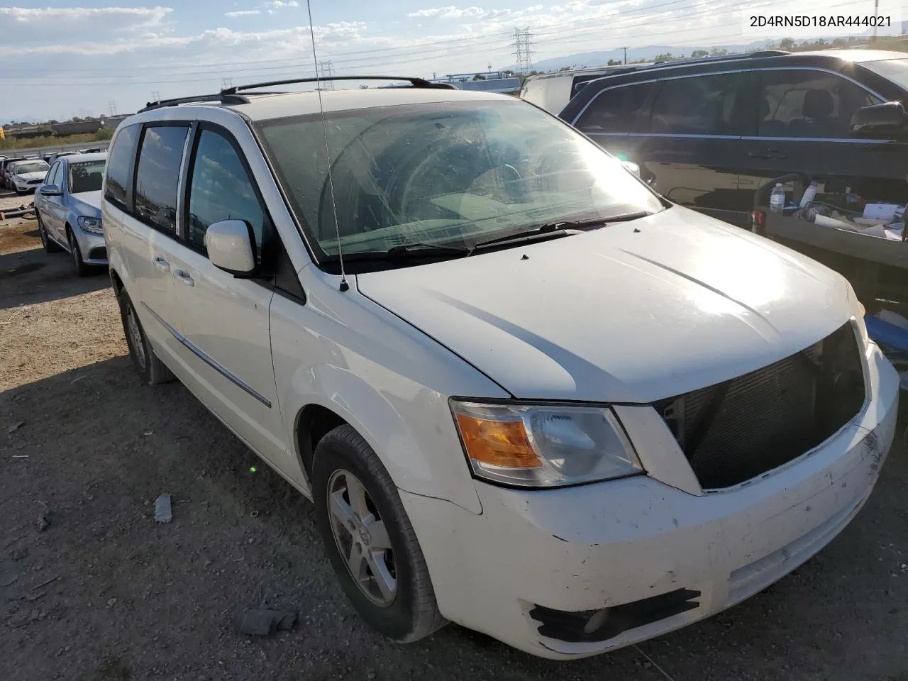 2010 Dodge Grand Caravan Sxt VIN: 2D4RN5D18AR444021 Lot: 73575084