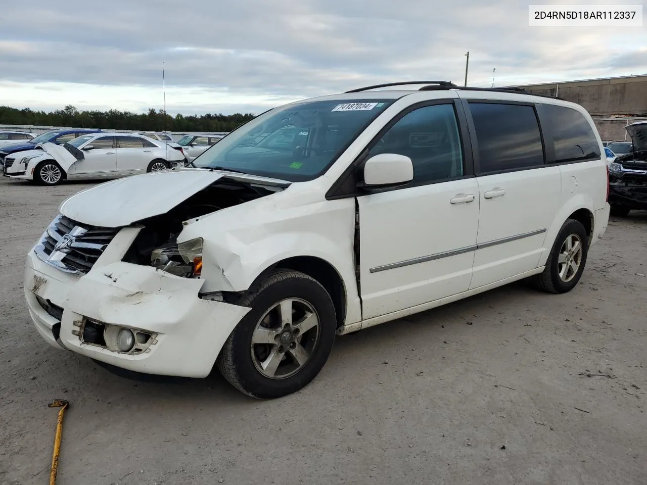 2010 Dodge Grand Caravan Sxt VIN: 2D4RN5D18AR112337 Lot: 74187034